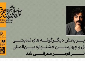 مدیر بخش دیگر گونه‌های اجرایی چهل‌وچهارمین جشنواره بین‌المللی تئاتر فجر معرفی شد