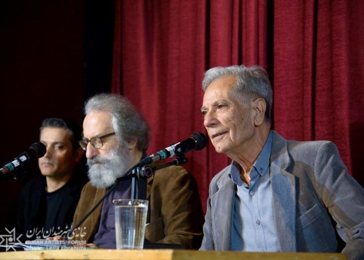 نشست نمایش و بررسی «سامی» در خانه هنرمندان ایران برگزار شد