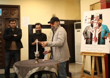 بهرام ابراهیمی شمع شب چراغ نمایش «ناگهان پیت حلبی» را روشن کرد
