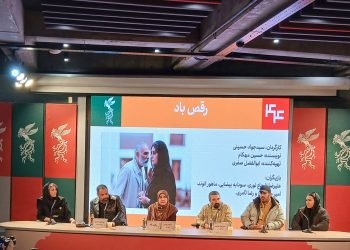 نشست رسانه ای فیلم «رقص باد» برگزار شد